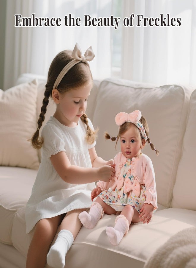 BABESIDE 24 Inch Lifelike Reborn Baby Dolls, Realistic Baby Doll Girl Reborn Toddler Soft Body Cute Real Life Baby Dolls Ideal Gift for Kids Age 3+ Pretend Play and Collectors - Image 5